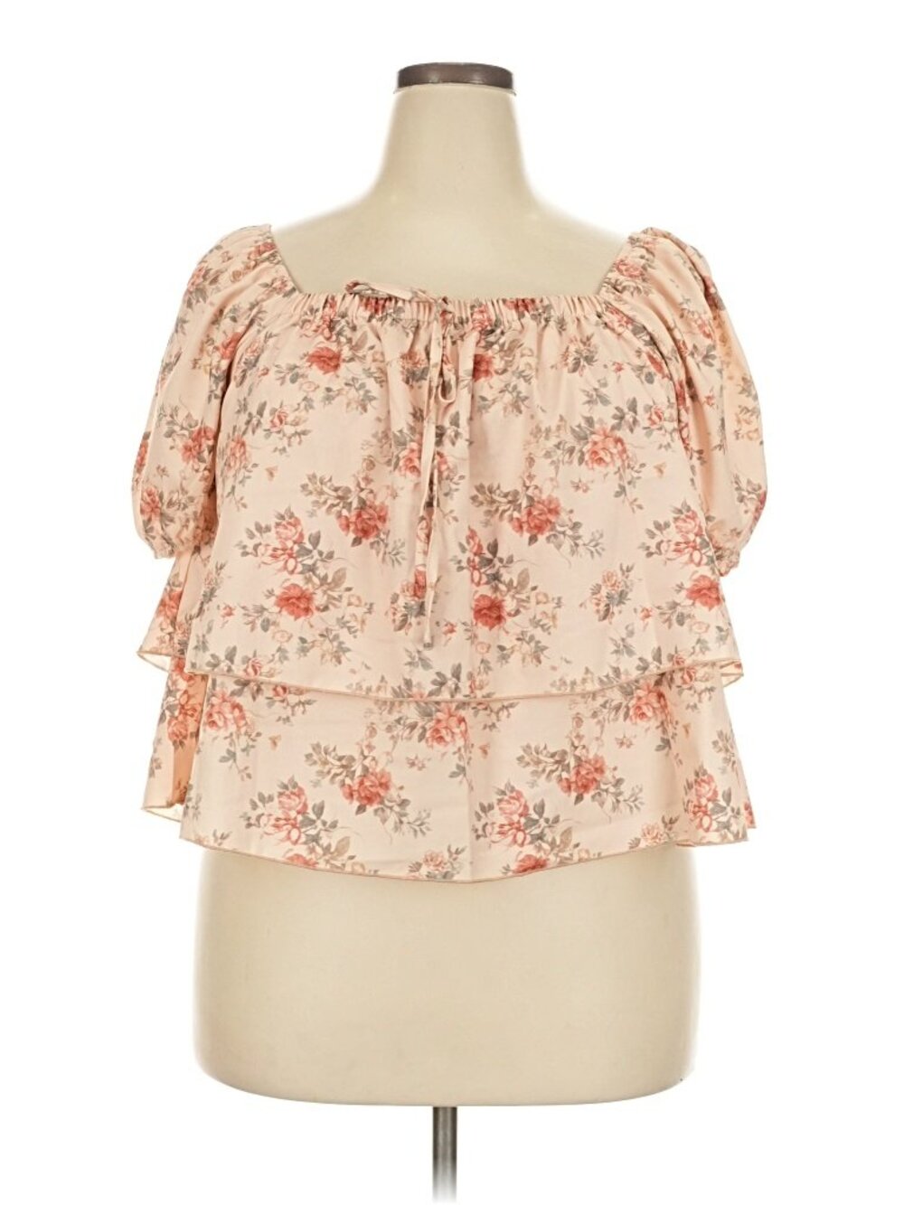 SHEIN Pretty floral blouse Size XXL/2XL